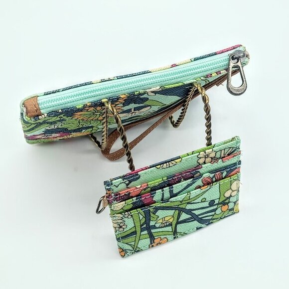 Sakroots Multicolor Jute Cotton Wristlet & Card Holder - Picture 3 of 7